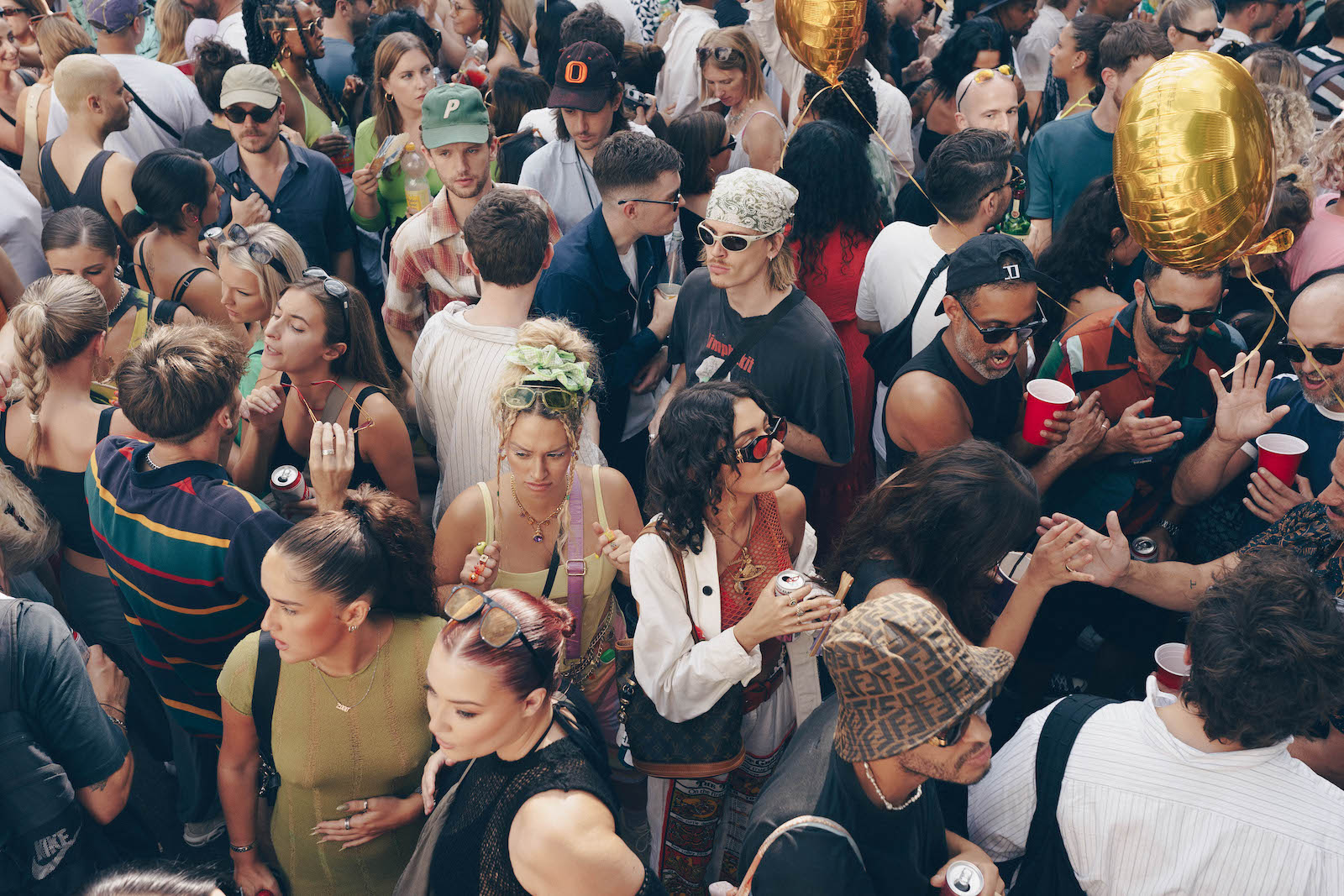 A crowd of people at Notting Hill Carnival 2022