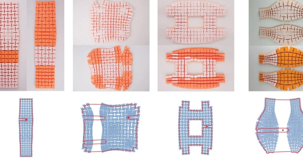 Scientists Made a Pull-String Material That Turns Flat Sheets Into Shapes